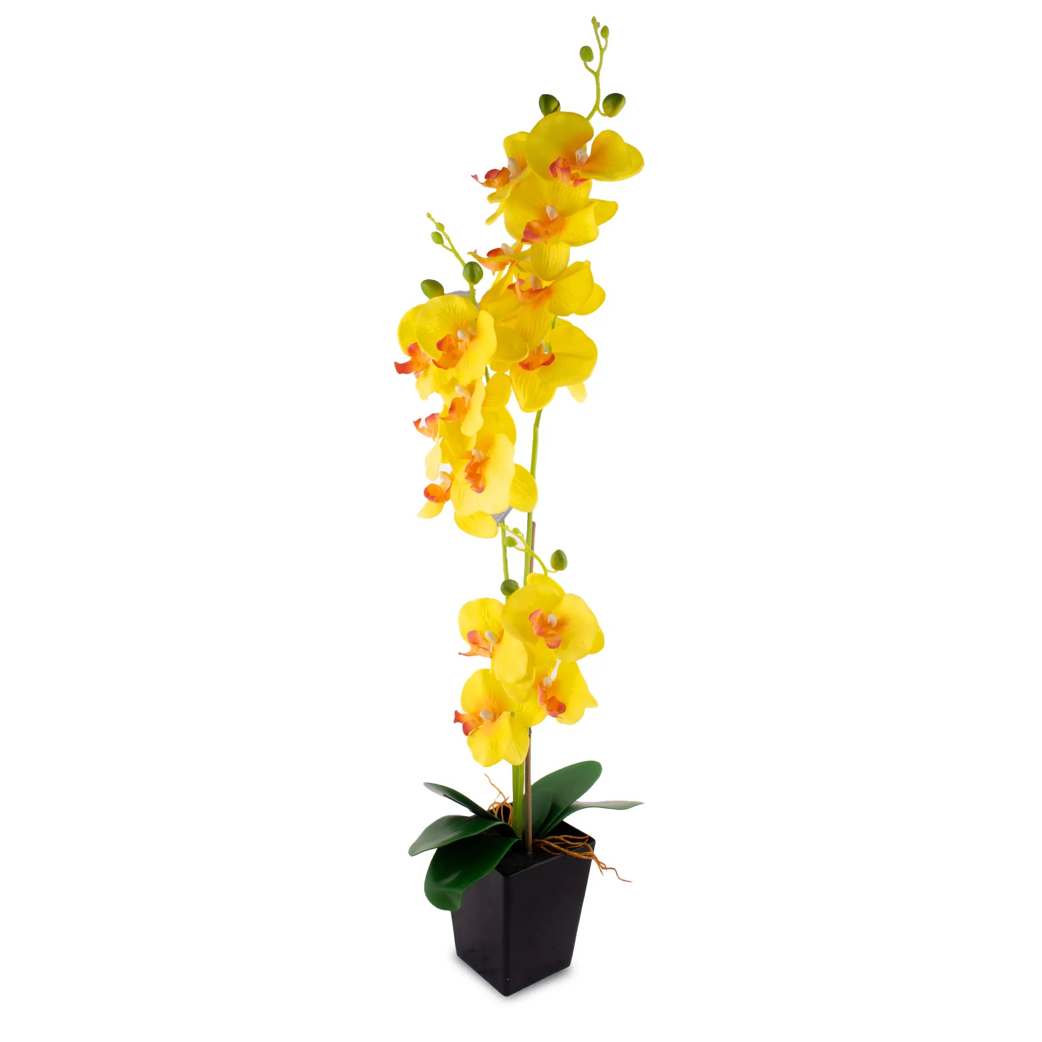 ORQUIDEA AMARILLA ARTIFICIAL