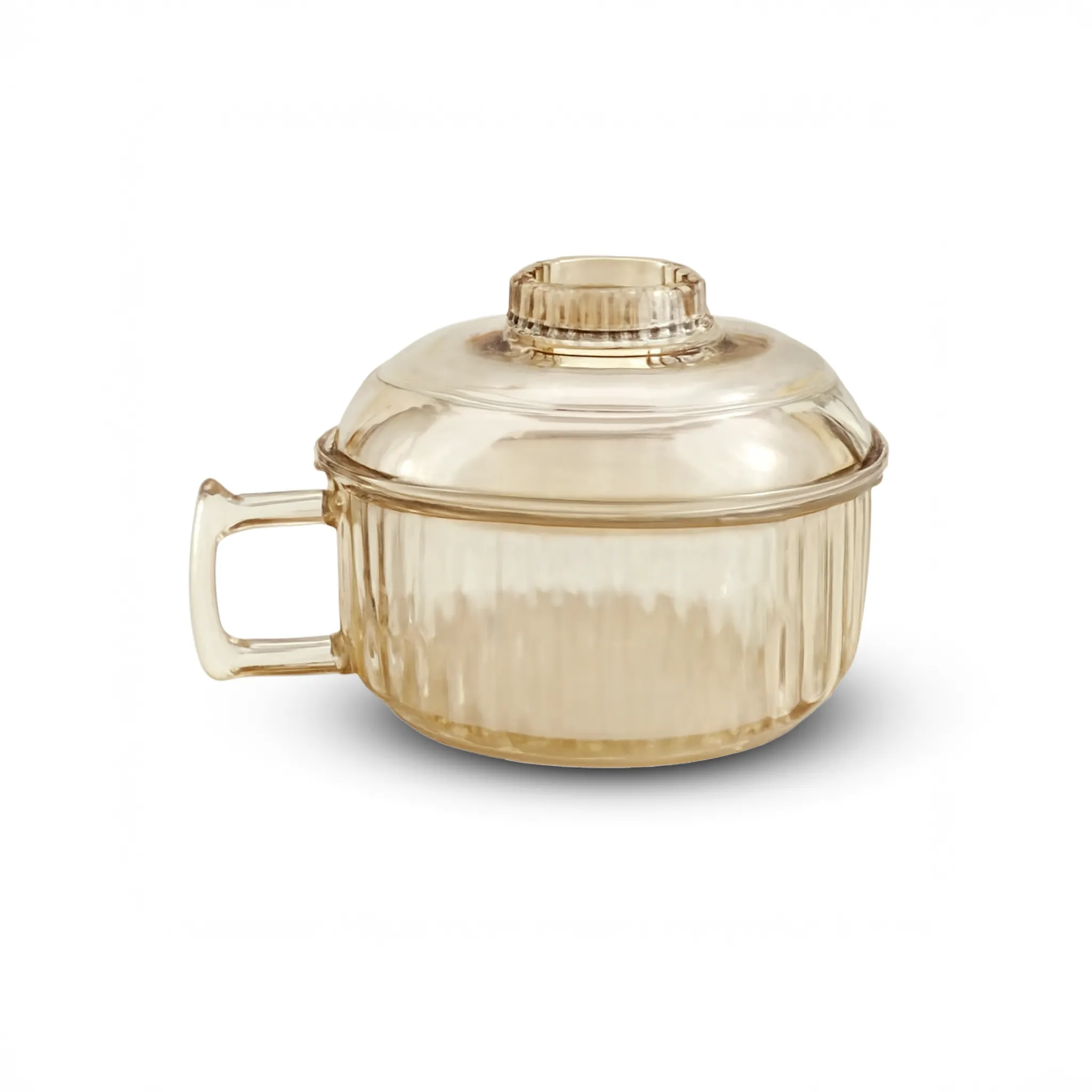 TAZON/BOWL VIDRIO C/TAPA