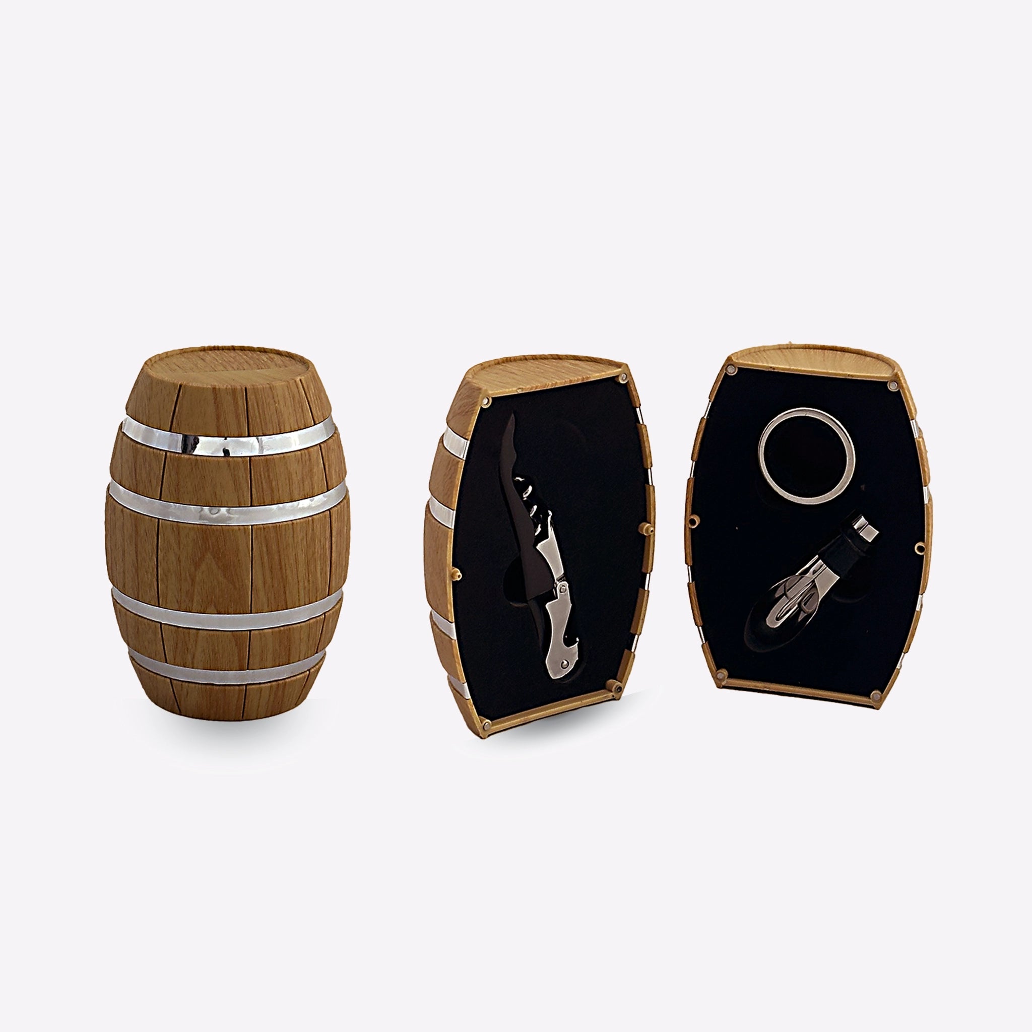 JUEGO ACCESORIO P/VINO 3PZ