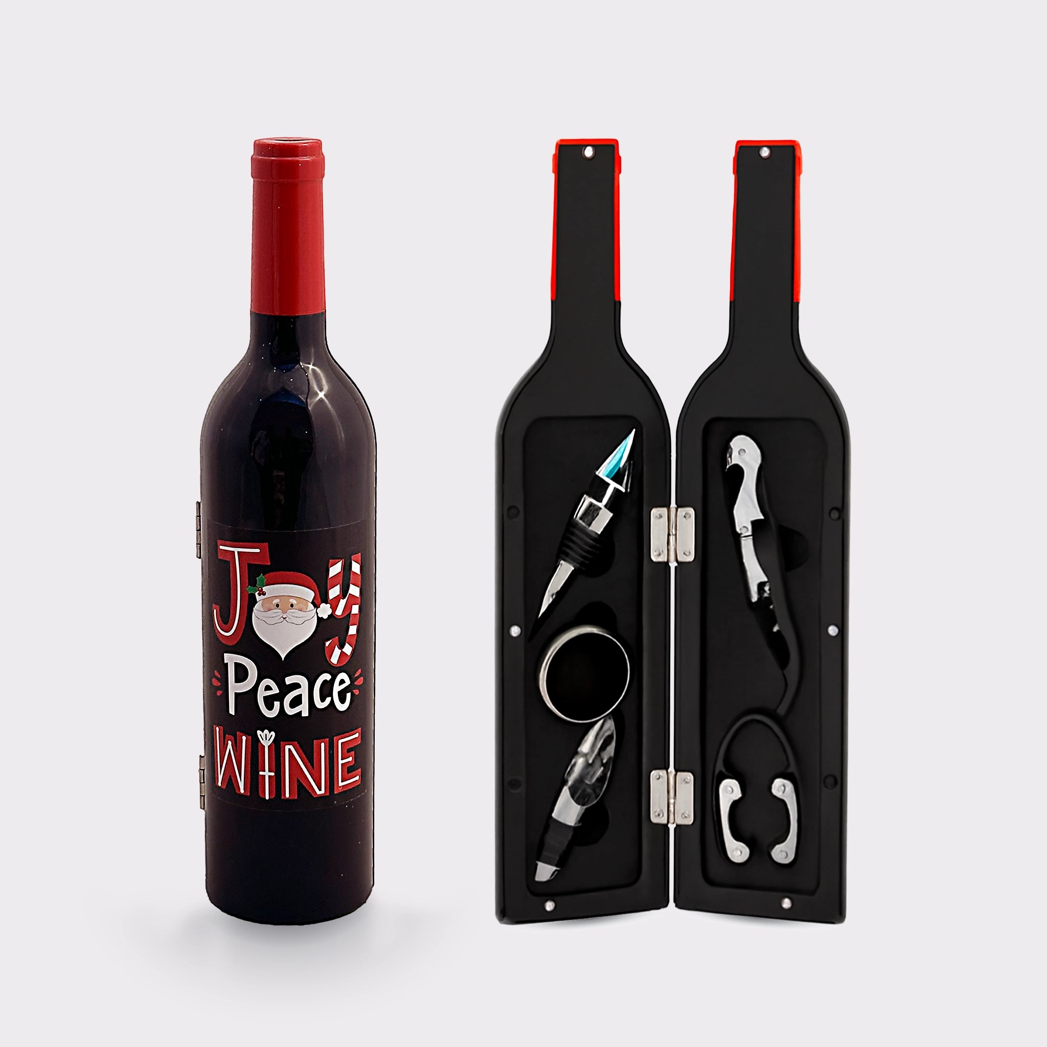 JUEGO ACCESORIO P/VINO 5PZ