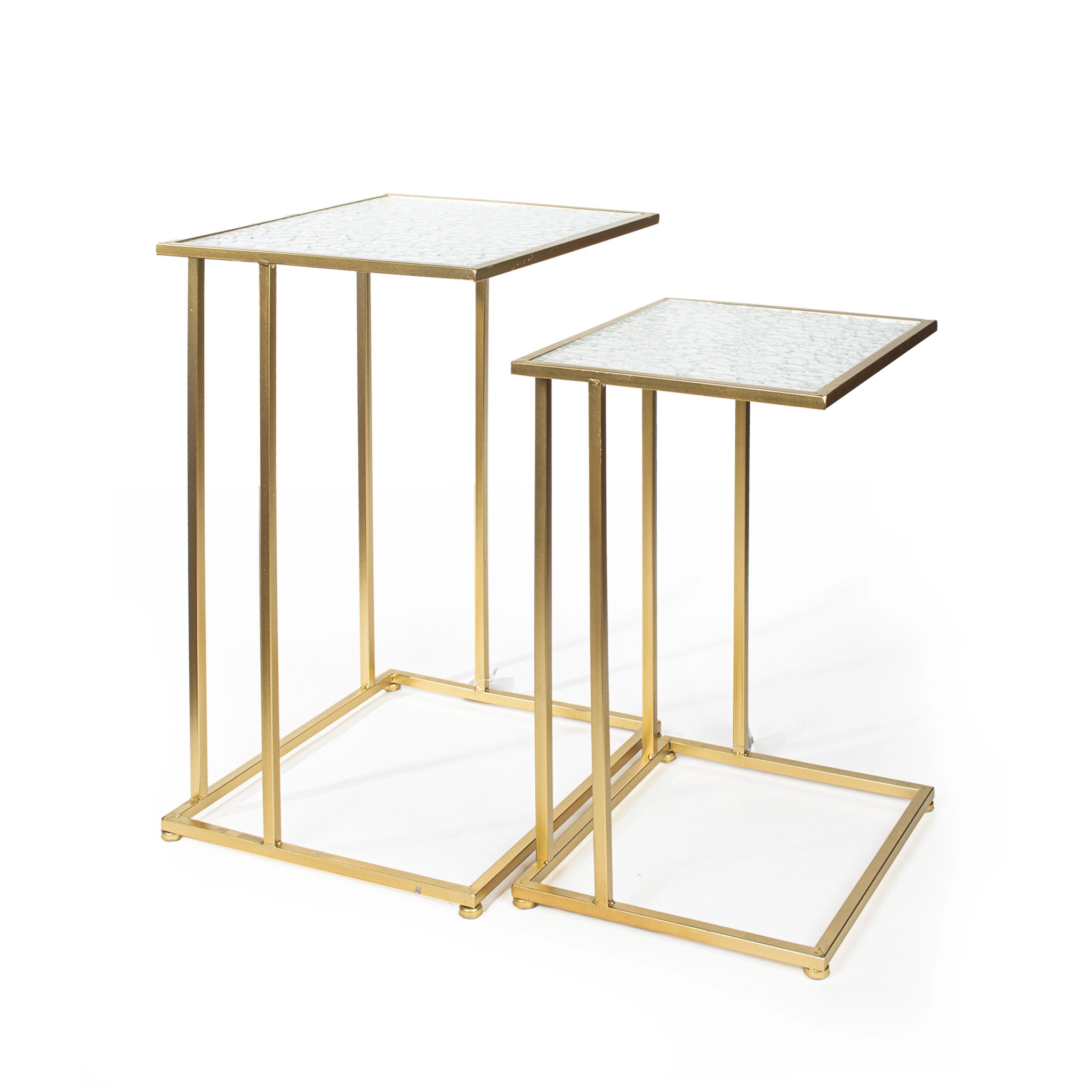 MESA ESQUINERA RECTANGULAR SET 2PZS