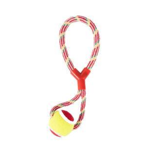 JUGUETE MASCOTA PELOTA CON CUERDA URBAN PETS